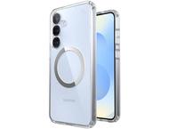 Калъфи Speck Presidio Perfect-Clear Magnet за Samsung Galaxy S25, Clear/Chrome