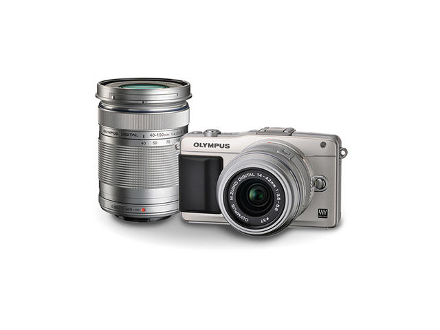 Mirrorless Olympus Pen E-PM2 с 14‑42mm f/3.5‑5.6 II R и ED 40‑150mm f/4.0‑5.6 R