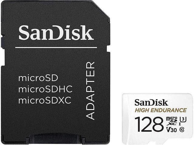 Карти памет 128GB SanDisk MAX ENDURANCE UHS-I