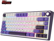 Клавиатури Royal Kludge R75 Blackberry Mousse, K silver switch