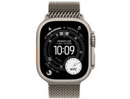 Смарт часовници Apple Watch Ultra 3 Cellular 49mm Natural Titanium Case with Natural Titanium Milanese Loop - Large