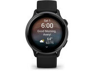 Смарт часовници Garmin vívoactive® 6 - Slate с Black каишка