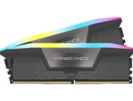 Оперативна памет 64GB (2x32GB) DDR5 5600 MT/s CL40 Corsair VENGEANCE RGB Grey