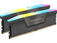 Оперативна памет 64GB (2x32GB) DDR5 5600 MT/s CL40 Corsair VENGEANCE RGB Grey