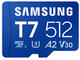 Карти памет 512GB Samsung T7 microSD Card microSDXC™ UHS-I Card
