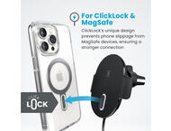 Зарядни устройства Speck Wireless Charging Car Vent Mount + ClickLock - Black