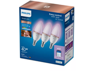 Smart Home Philips Смарт LED фил. крушка, 3 броя