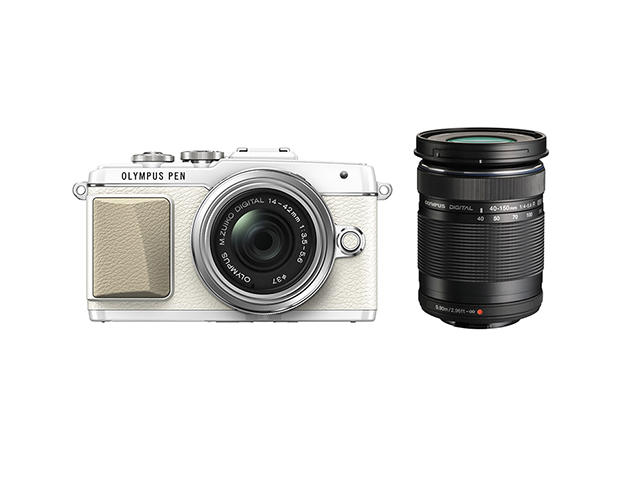 Mirrorless Olympus Pen E-PL7 с обектив 14‑42mm f/3.5‑5.6 II R и 40-150mm f/4-5.6 R
