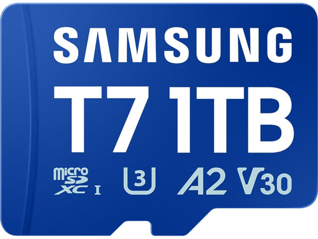 Карти памет 1TB Samsung T7 microSD Card microSDXC™ UHS-I Card