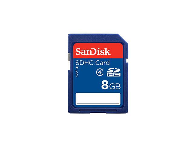Карти памет 8GB SDHC карта SanDisk Class 4