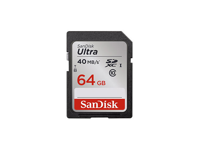 Карти памет 64GB SDHC SanDisk Ultra Class 10