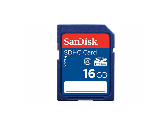 Карти памет 16GB SDHC карта SanDisk Class 4