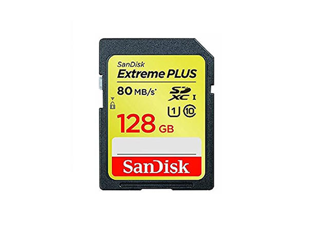 Карти памет SanDisk Extreme Plus 128GB SDHC UHS-I карта