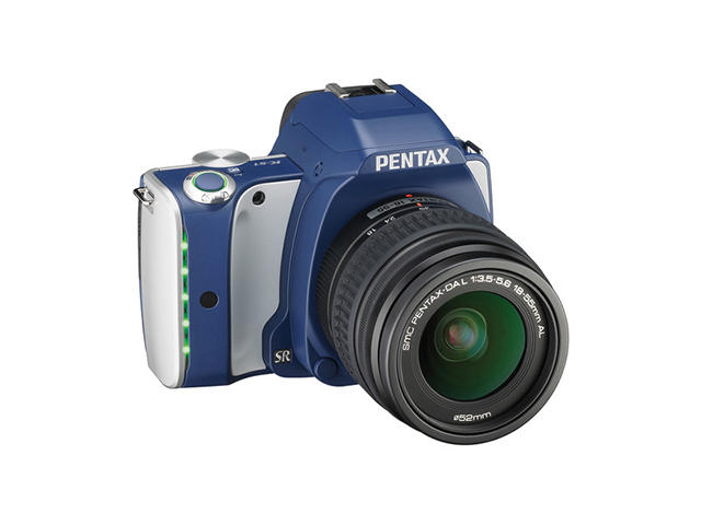 DSLR Pentax K-S1 с обектив DAL 18-55mm f/3.5-5.6 Denim Blue