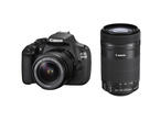 DSLR Canon EOS 1200D с обективи 18-55mm DC III и 55-250mm IS STM