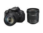 DSLR Canon EOS 700D с обективи 18-135mm IS STM и 10-18mm IS STM