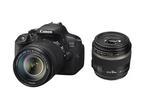 DSLR Canon EOS 700D с обективи 18-135mm IS STM и 60mm f/2.8 Macro USM