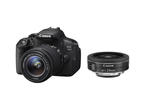 DSLR Canon EOS 700D с обективи 18-55mm IS STM и 24mm f/2.8 STM