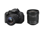 DSLR Canon EOS 700D с обективи 18-55mm IS STM и 10-18mm IS STM