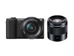 Mirrorless Sony Alpha 5100 с 16-50mm f/3.5-5.6 PZ OSS и 50mm f/1.8