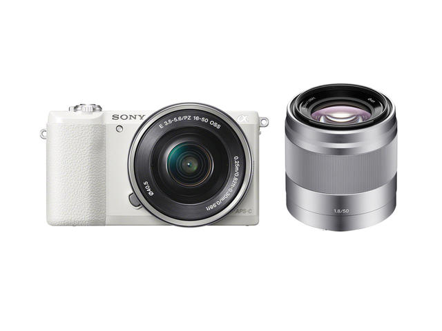 Mirrorless Sony Alpha 5100 с 16-50mm f/3.5-5.6 PZ OSS и 50mm f/1.8