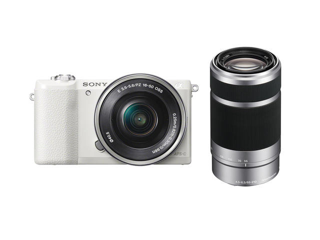 Mirrorless Sony Alpha 5100 с 16-50mm f/3.5-5.6 PZ OSS и 55-210mm f/4.5-6.3 OSS