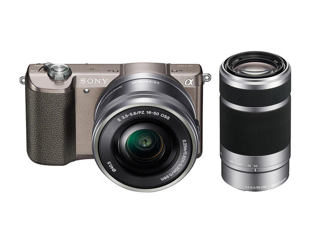 Mirrorless Sony Alpha 5100 с 16-50mm f/3.5-5.6 PZ OSS и 55-210mm f/4.5-6.3 OSS
