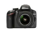 DSLR Nikon D3200 с обектив 18-55mm VR II