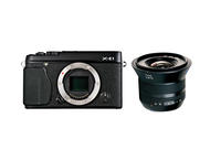 Mirrorless Fujifilm X-E1 с обектив Carl Zeiss Touit 12mm f/2.8
