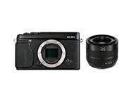 Mirrorless Fujifilm X-E1 с обектив Carl Zeiss Touit 32mm f/1.8