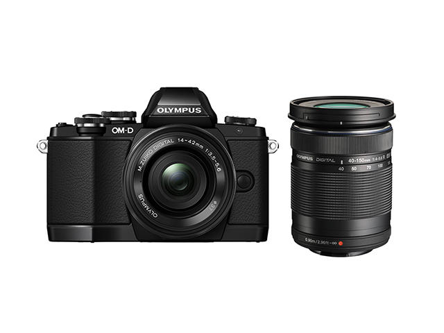 Mirrorless Olympus OM-D E-M10 с обективи ED 14‑42mm EZ и ED 40-150mm R