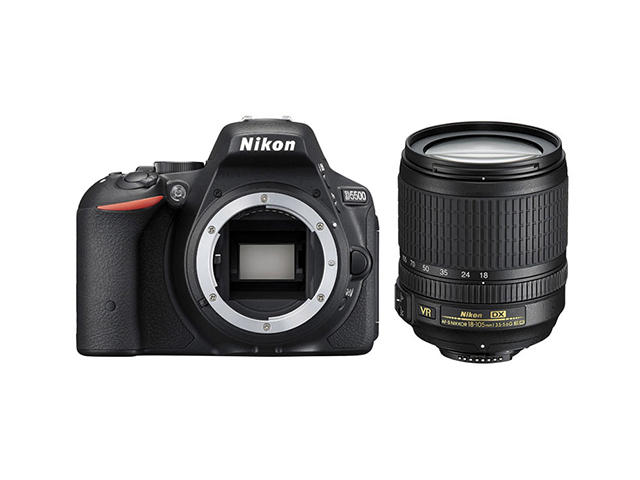 DSLR Nikon D5500 с обективи 18-105mm VR и 16-35mm f/4G ED VR