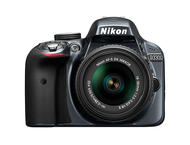DSLR Nikon D3300 с 18-55mm VR II, 55-300mm ED VR и 16-35mm f/4G ED VR