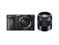 Mirrorless Sony Alpha 6000 с 16-50mm f/3.5-5.6 PZ OSS и 50mm f/1.8