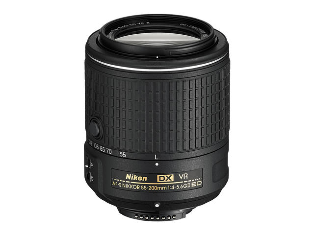 DSLR обективи Nikon AF-S DX 55-200mm f/4-5.6G ED VR II