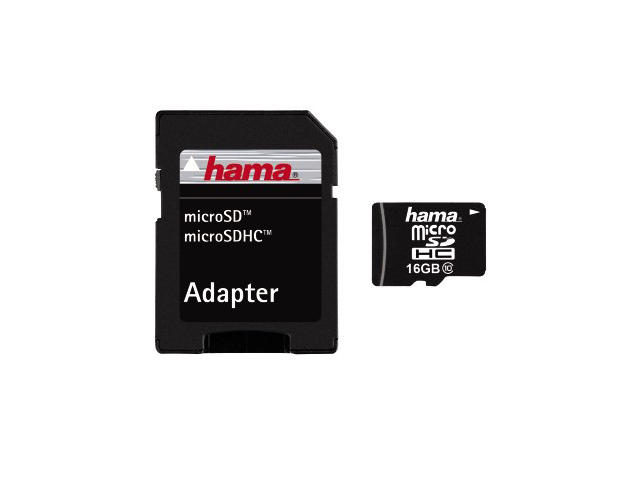 Карти памет 16GB microSDHC карта Hama Class 10