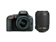 DSLR Nikon D5500 с 18-55mm VR II и 55-200mm IF-ED VR
