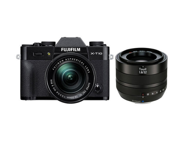 Mirrorless Fujifilm X-T10 с XC 16-50mm f/3.5-5.6 OIS и Zeiss Touit 32mm f/1.8