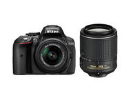 DSLR Nikon D5300 с обективи 18-55mm VR II и 55-200mm VR II