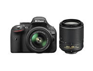 DSLR Nikon D5200 с обективи 18-55mm VR II и 55-200mm VR II