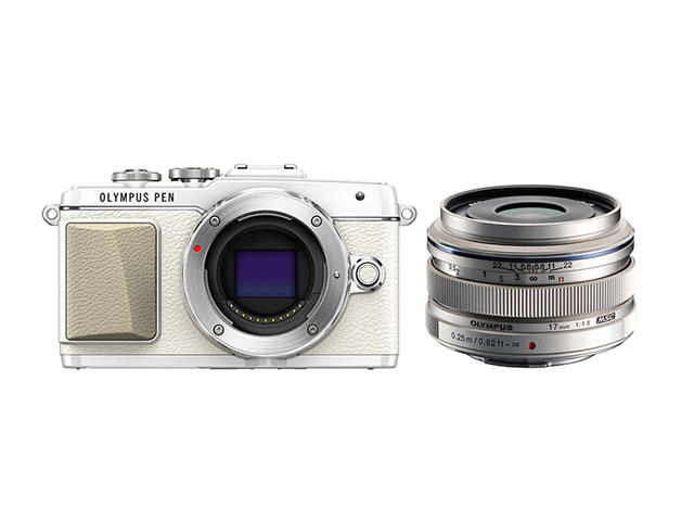Mirrorless Olympus Pen E-PL7 с обектив M.Zuiko Digital 17mm f/1.8 MSC